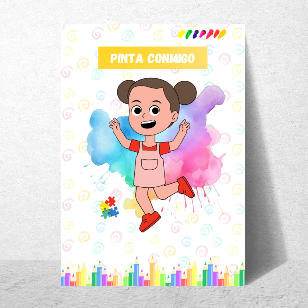 Libro para niños ABC para pintar
