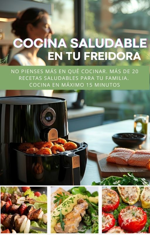 ¡Más de 20 recetas saludables en la freidora!