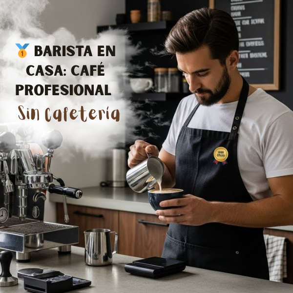 ???? Barista en Casa: Café Profesional Sin Cafetería