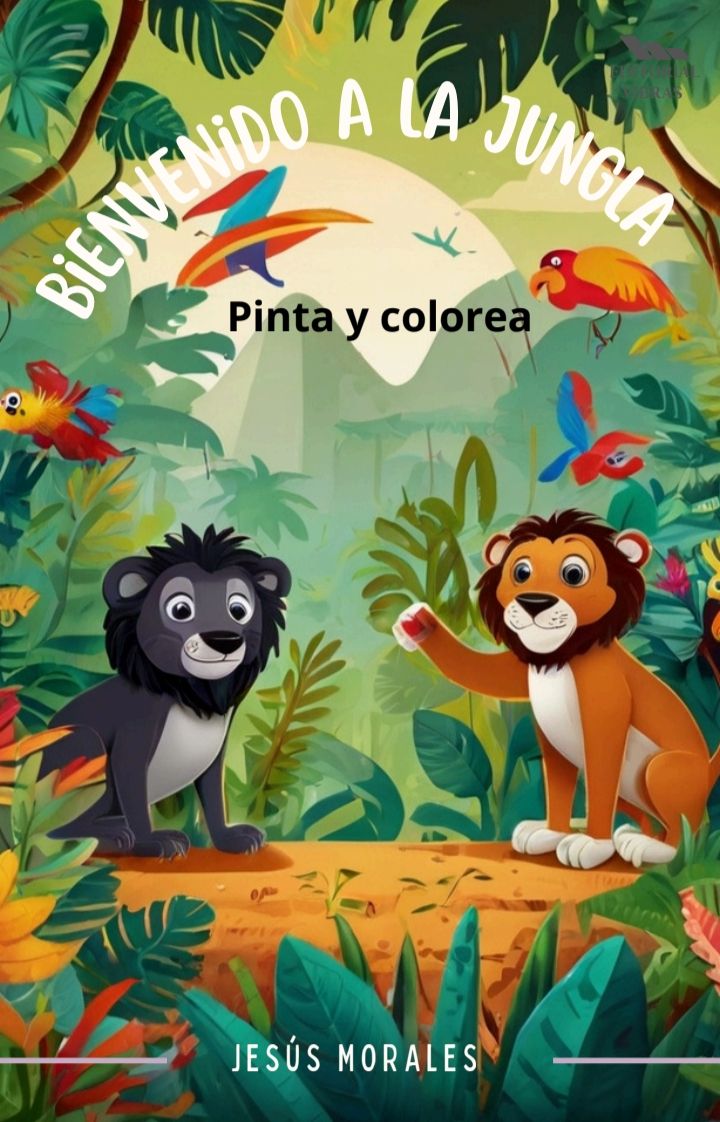 Bienvenido a la Jungla – Libro de Dibujos para Colorear (43Páginas)