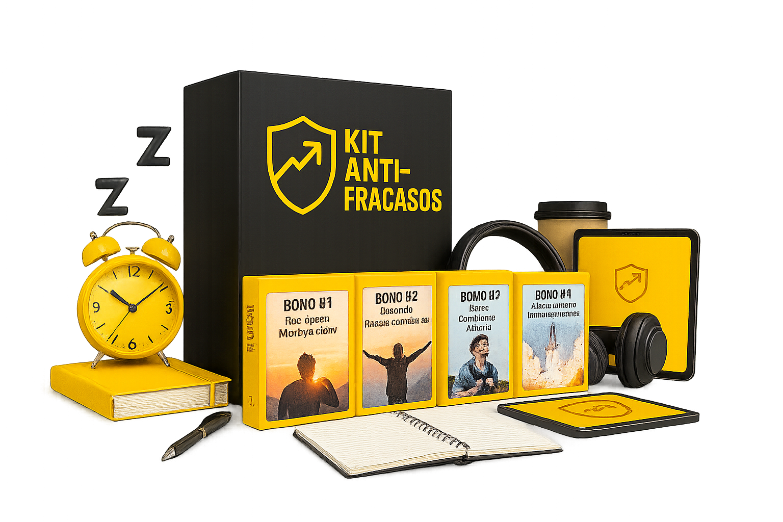 KIT ANTI-FRACASOS Recupera tu motivación, fortalece tu confianza y vuelve a aprender de tus caídas en un solo día.