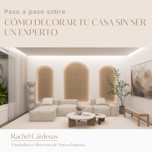 Paso a paso: Cómo decorar sin ser un experto