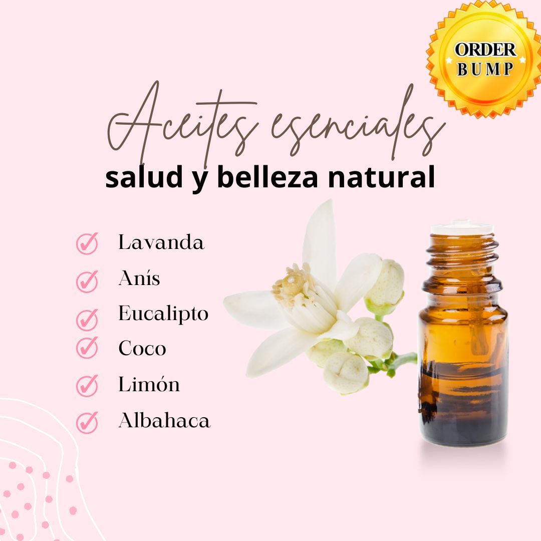 Aceites Esenciales salud y belleza natural