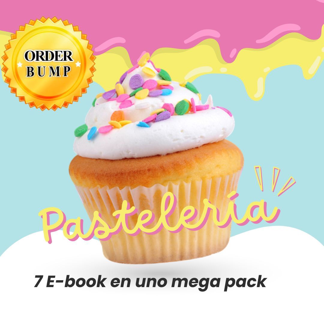 Pastelería 7 E-book en 1 mega pack