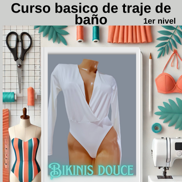 Curso de patronaje basico de Trajes de Baño para emprendedores! ????????
