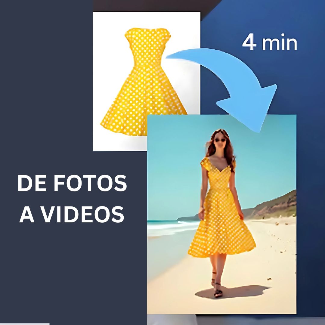 Crea Imágenes y Videos para tus productos con IA