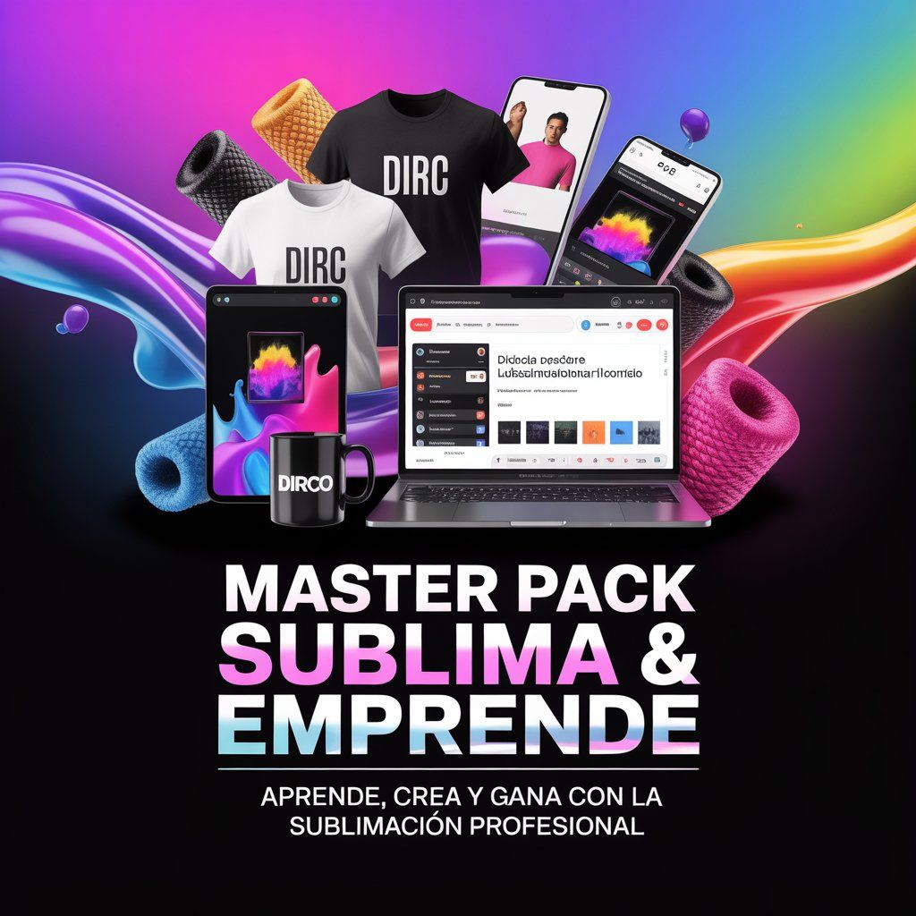 MASTER PACK SUBLIMA Y EMPRENDE