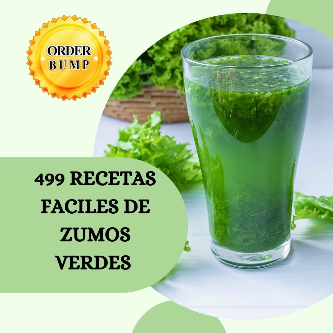 499 recetas faciles de Zumos verdes