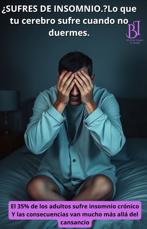 ¿SUFRES DE INSOMNIO?. Lo que tu cerebro sufre cuando no duermes.