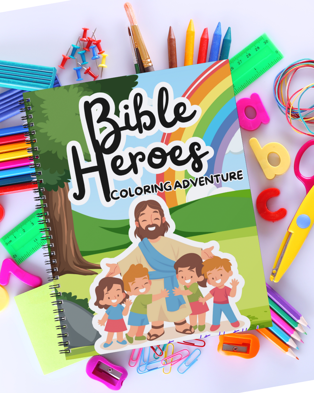 Bible Heroes Coloring Adventure – Fun and Faith-Filled Coloring Pages for Kids