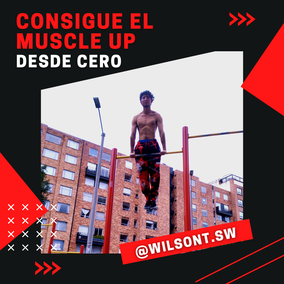 Consigue el MUSCLE UP desde cero! Principiantes