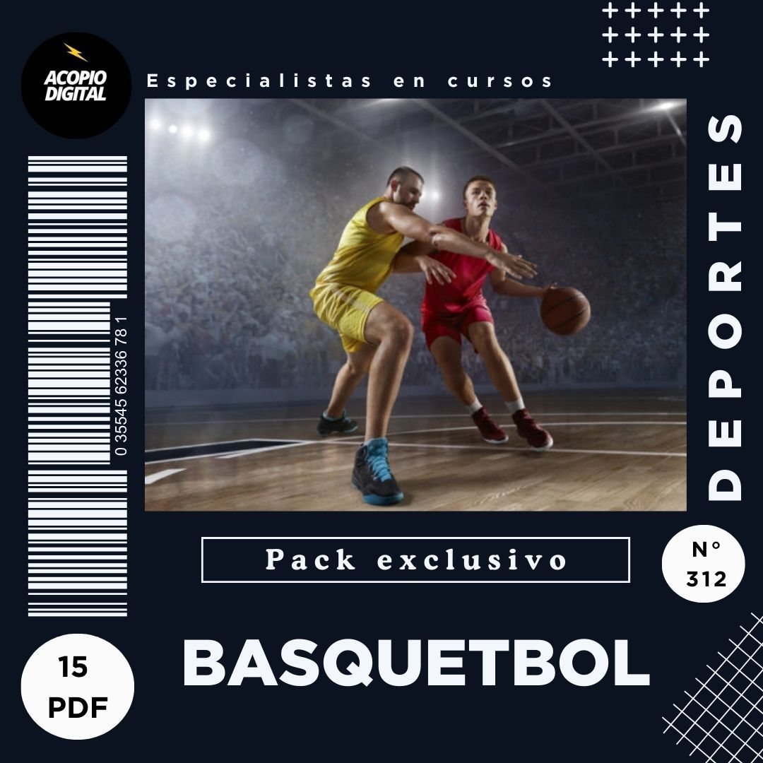 Curso Digital de Basquetbol en PDF | 15 ebooks en PDF