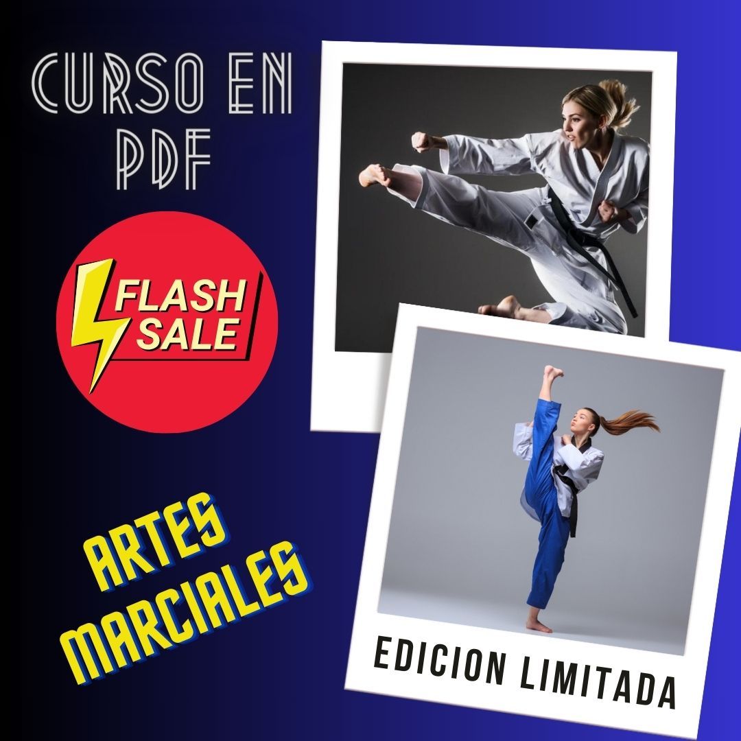 Curso Digital de Artes marciales | 16 ebooks en PDF