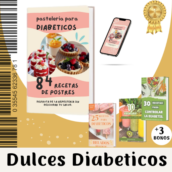 Postres sin azúcar para Diabéticos