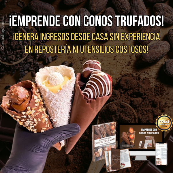 Emprende con Conos Trufados + Bonos Gratis