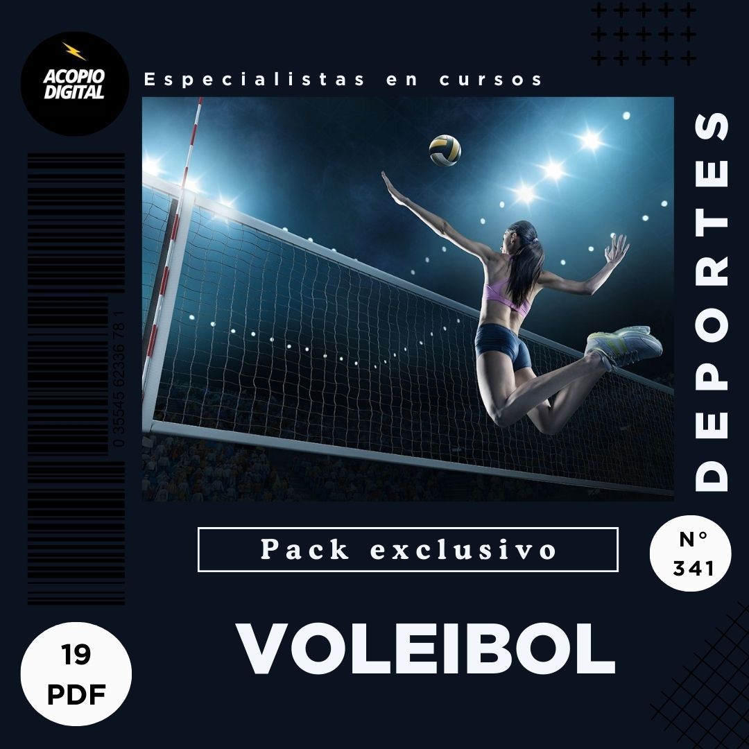 Curso de Voleibol en PDF | Libros de Voleibol |19 ebooks en PDF