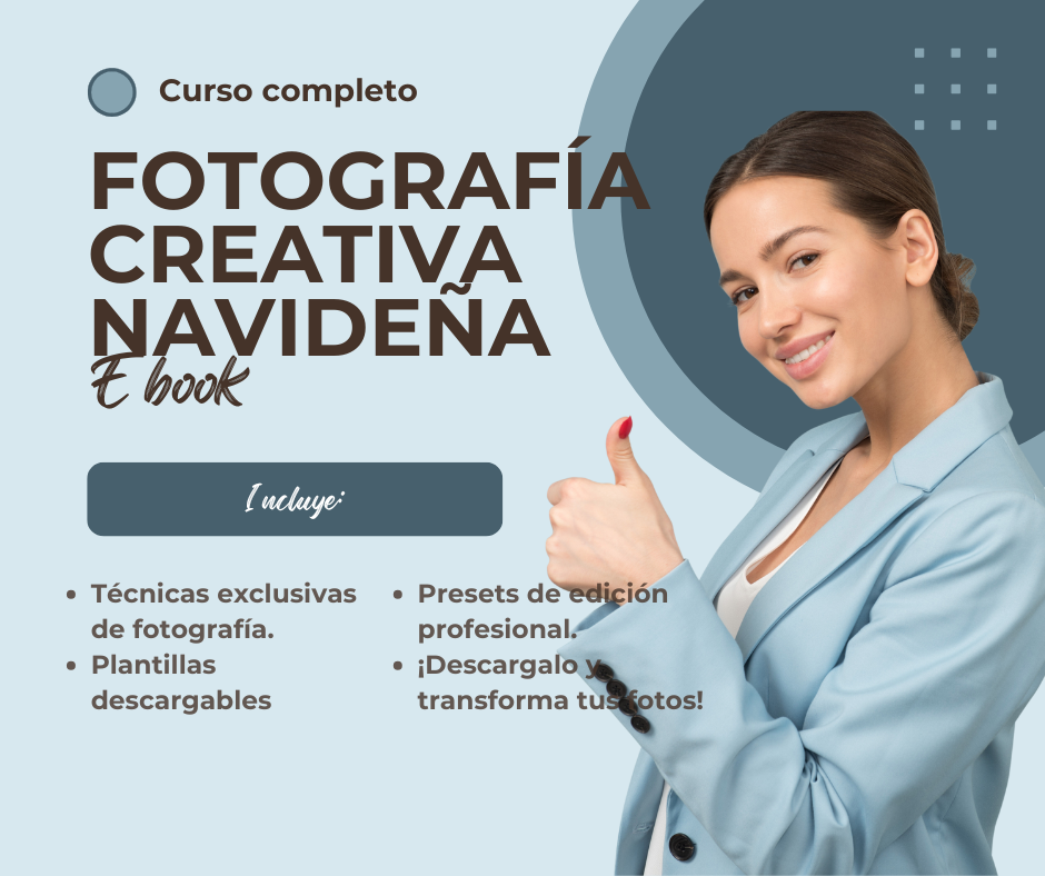 Captura la Magia de la Navidad con Fotos Inolvidables Aprende a crear imágenes únicas que emocionen, impresionen y brillen en esta temporada festiva.
