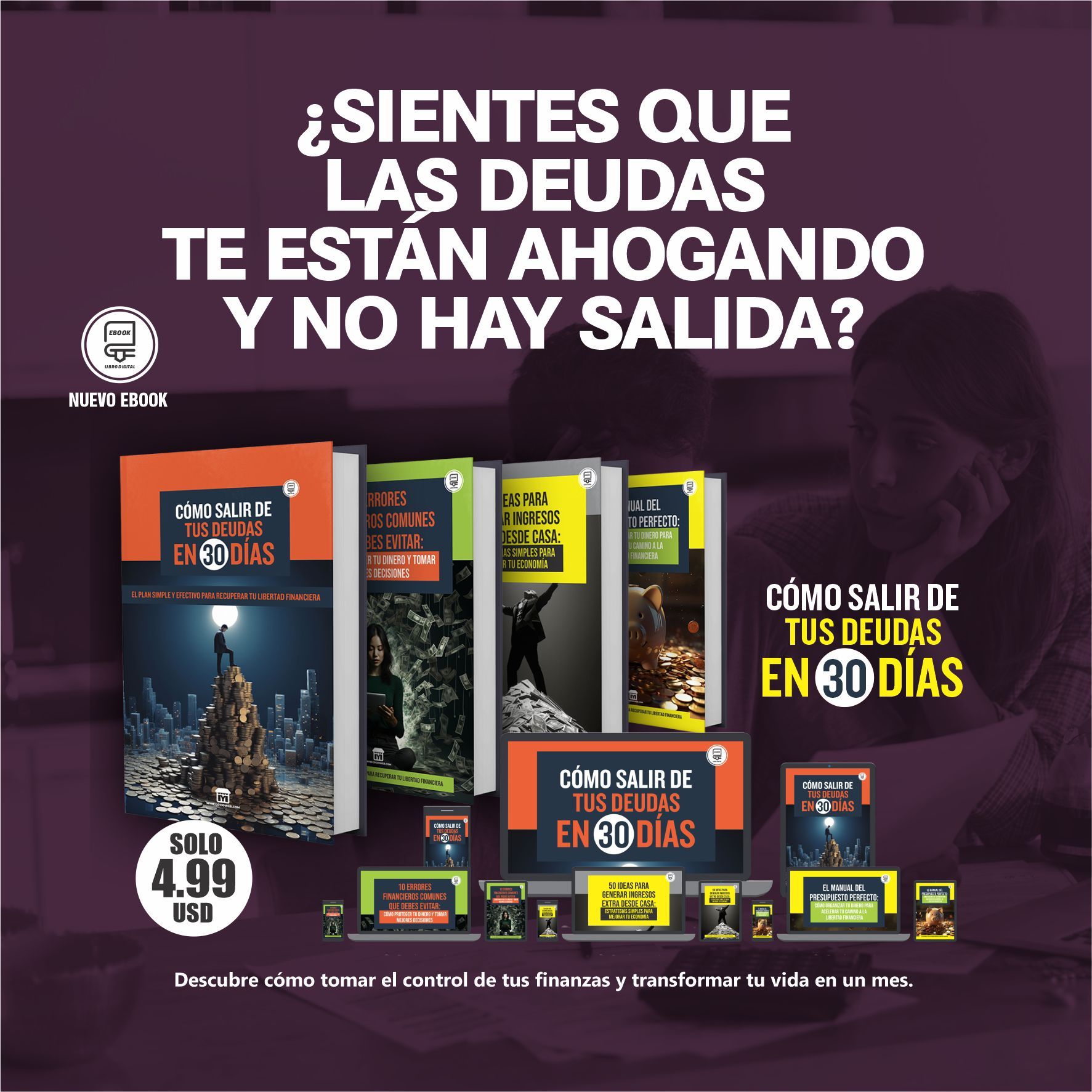 E-Book Cómo Salir de tus Deudas en 30 Días