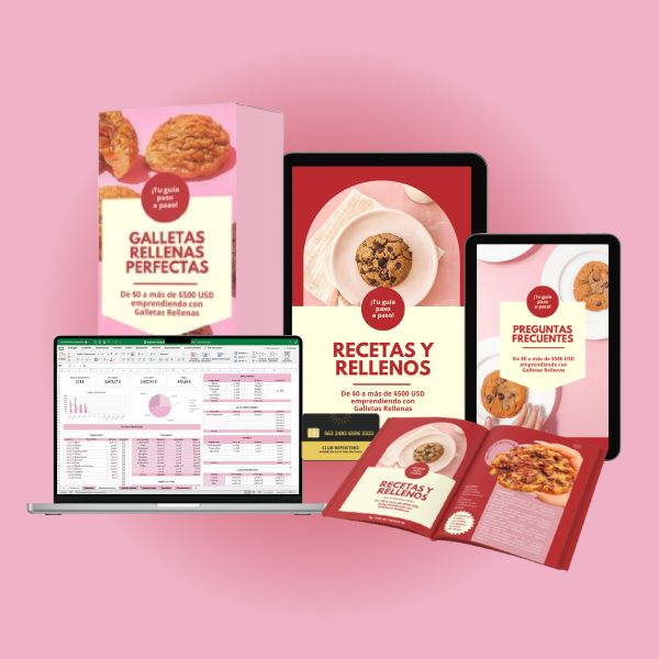 Pack Emprendedor: Galletas Rellenas perfectas
