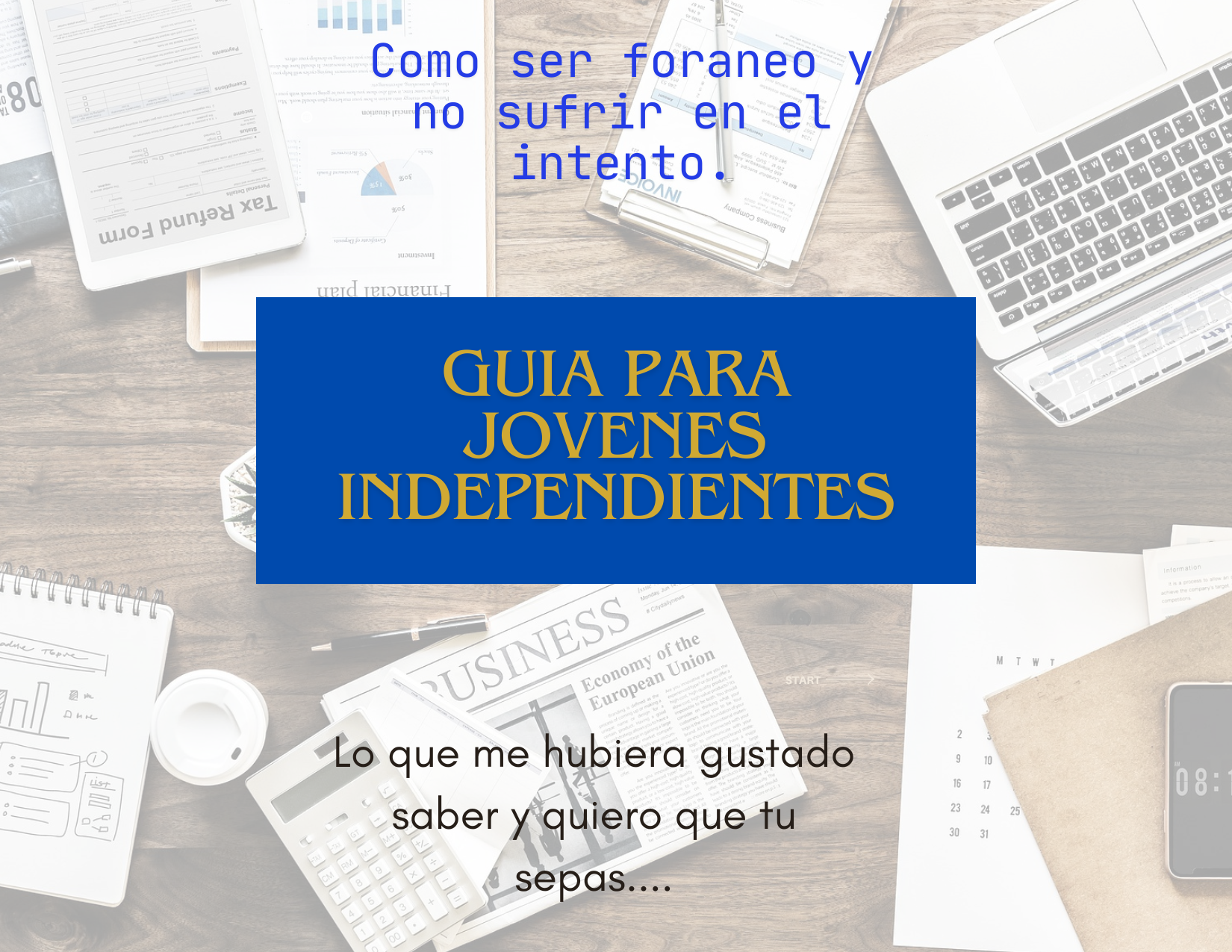 Guía esencial para jóvenes independientes: De la cocina a las finanzas