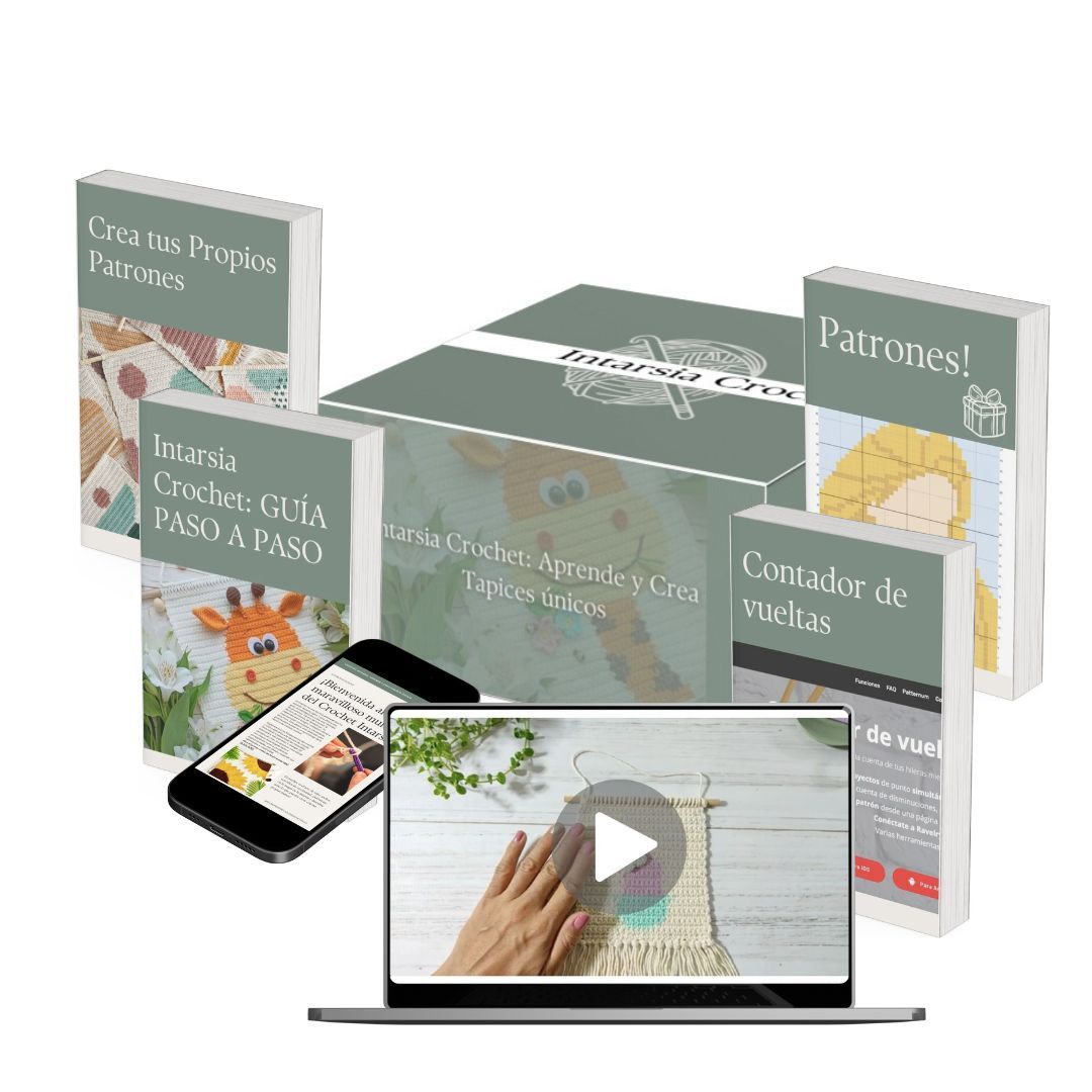 Intarsia Crochet Teje y Diseña tus propios Tapices