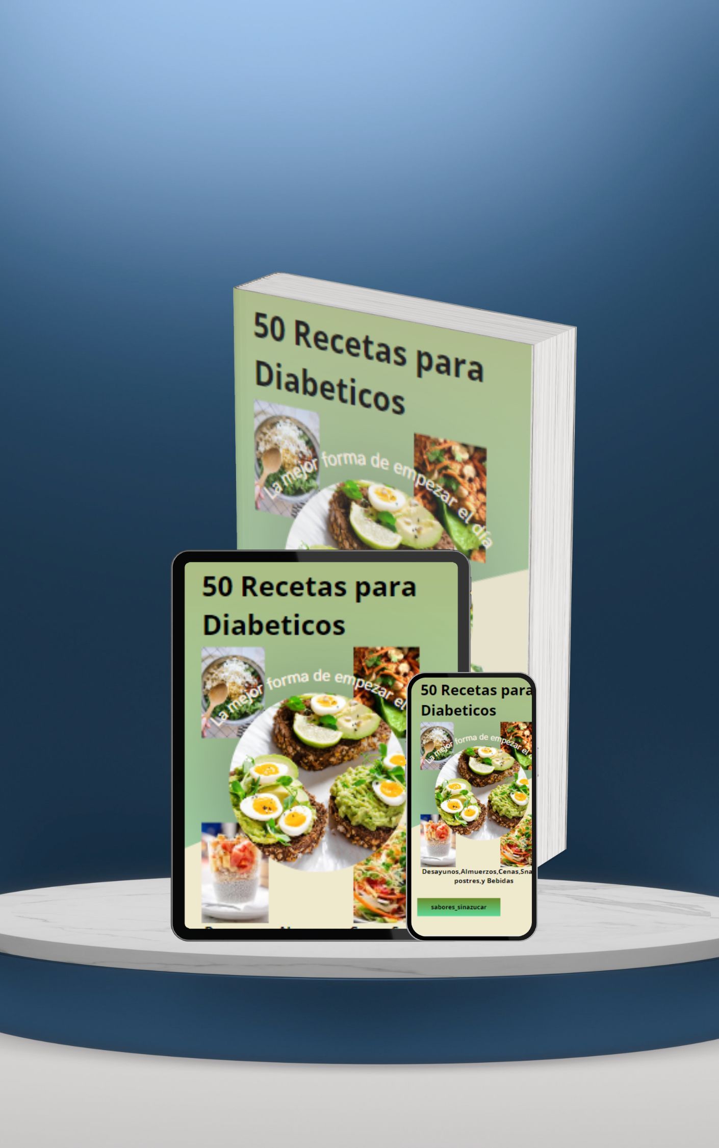 50 Recetas Saludables para Diabeticos
