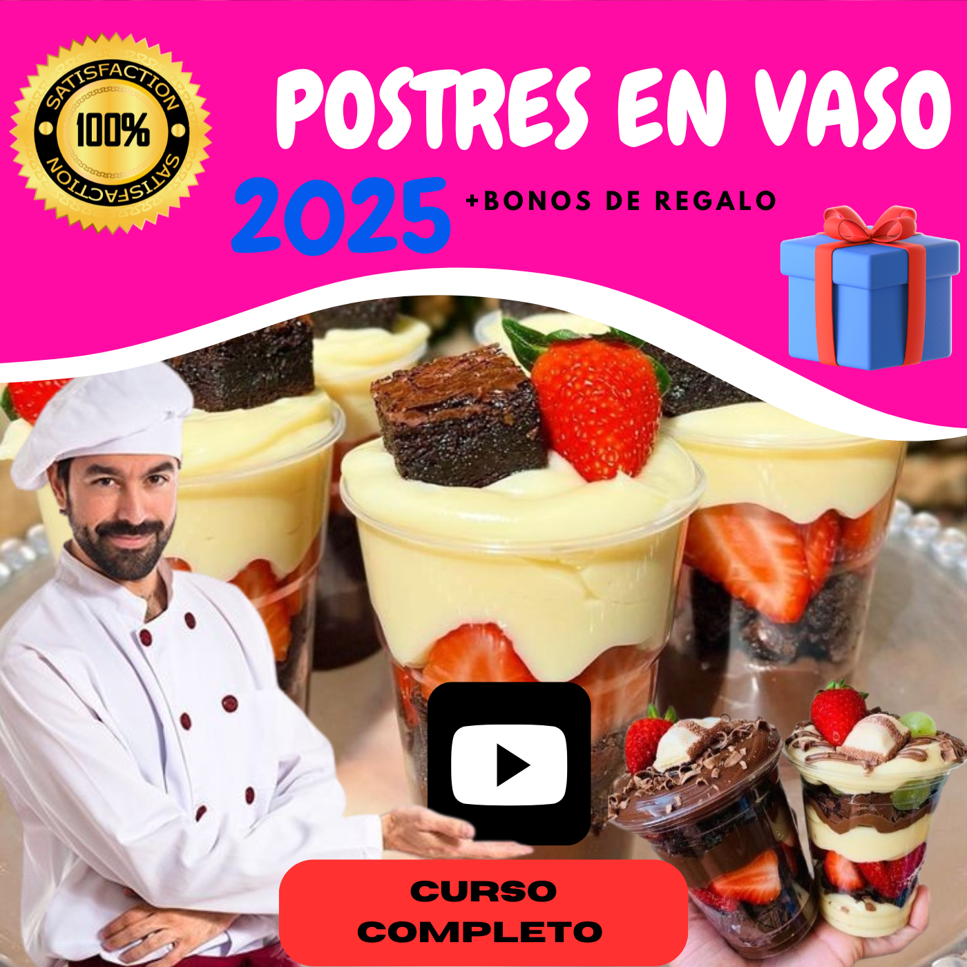 CURSO DE POSTRES EN VASO