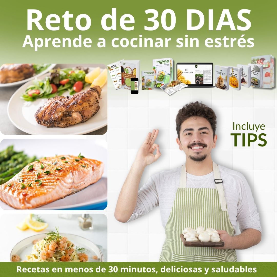 Reto de 30 Días para empezar a cocinar sin Estrés