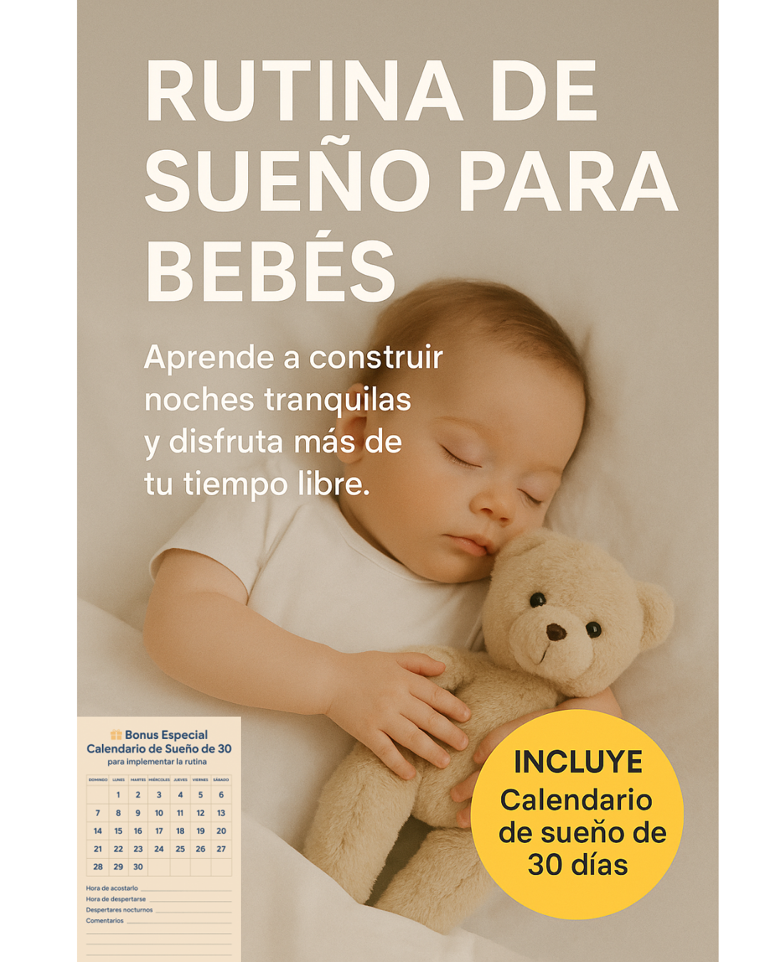 Rutina de sueño para bebes