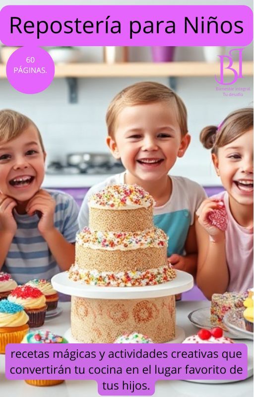 Repostería para Niños. Recetas mágicas y actividades creativas que convertirán tu cocina en el lugar favorito de tus hijos.