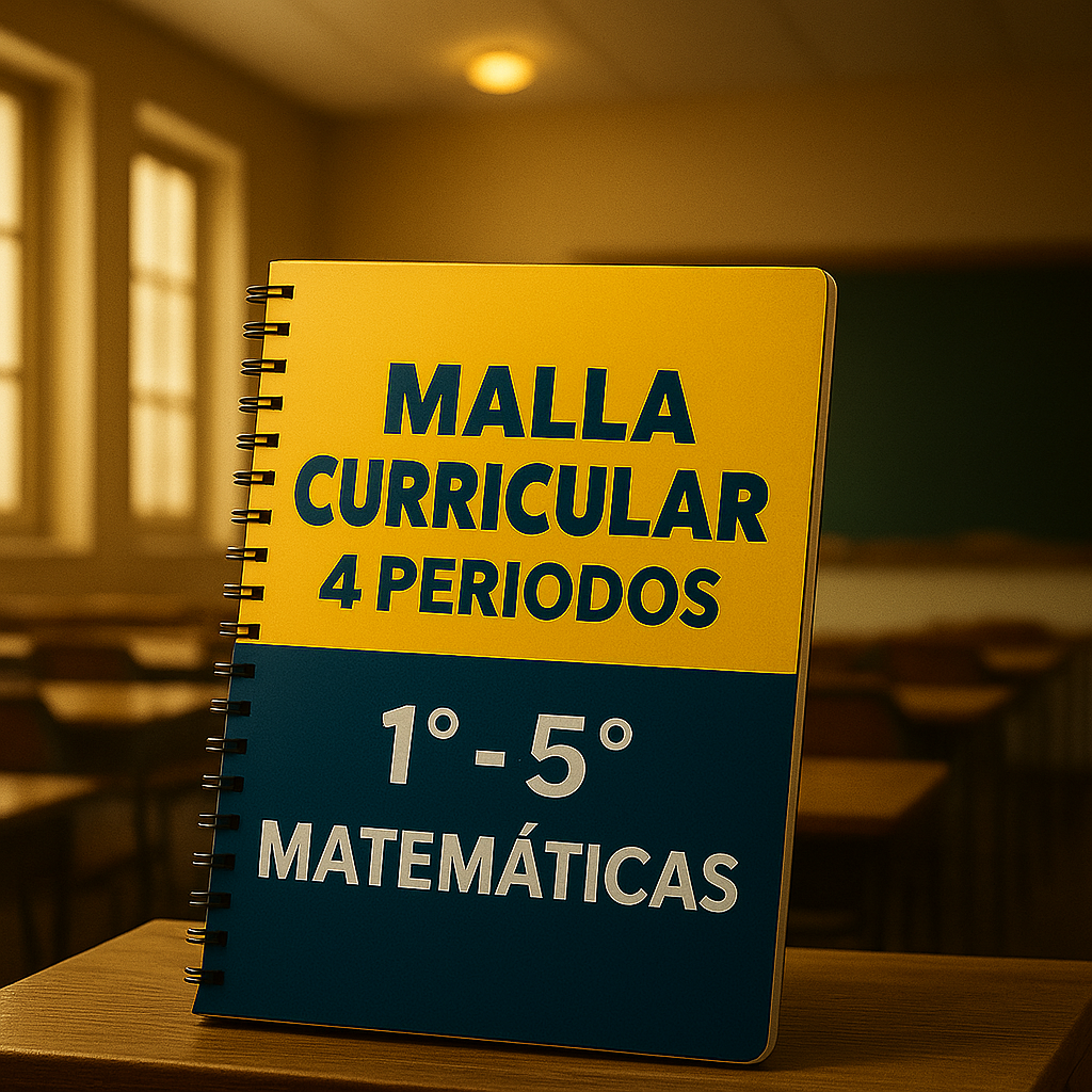 Malla curricular de matemáticas de 1° a 5° 4 periodos