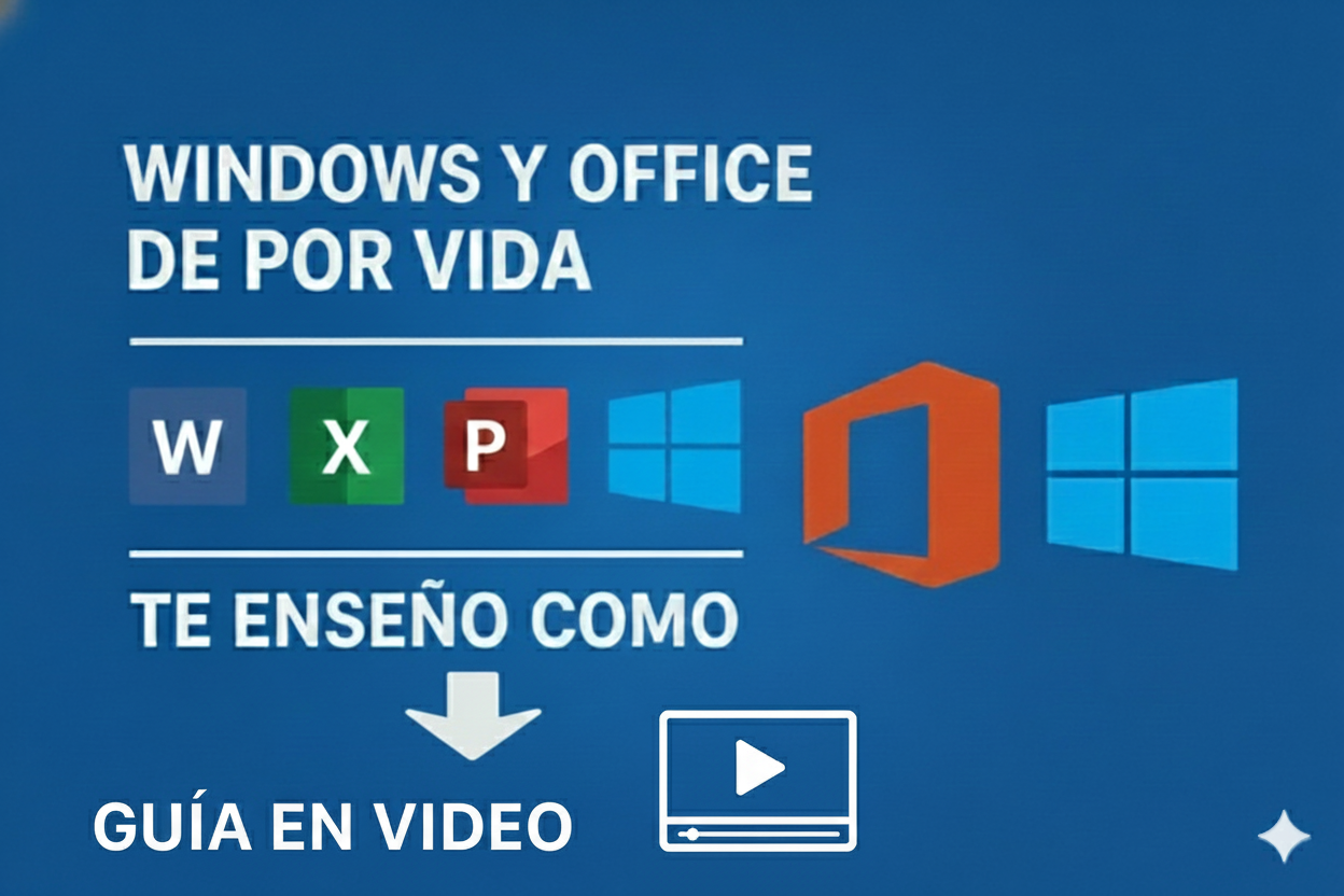 Microsoft Oficce y Windows Full De Por Vida