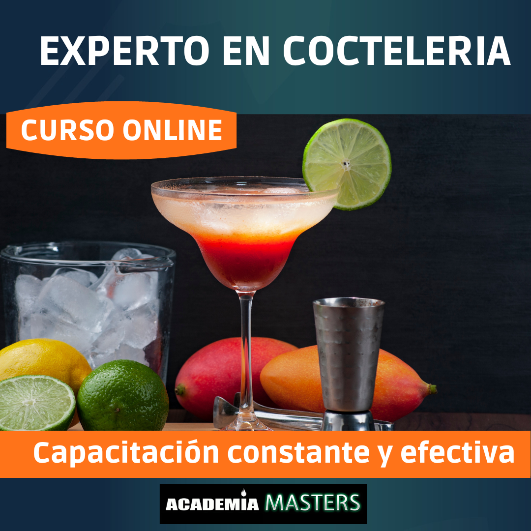 Experto en cocteleria.