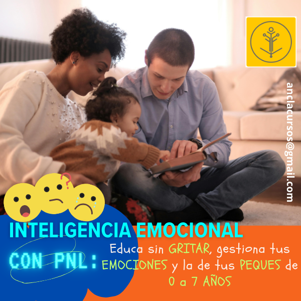 INTELIGENCIA EMOCIONAL CON PNL: Educa sin gritar, aprende a gestionar tus emociones y la de tus peques de 2 a 7 años