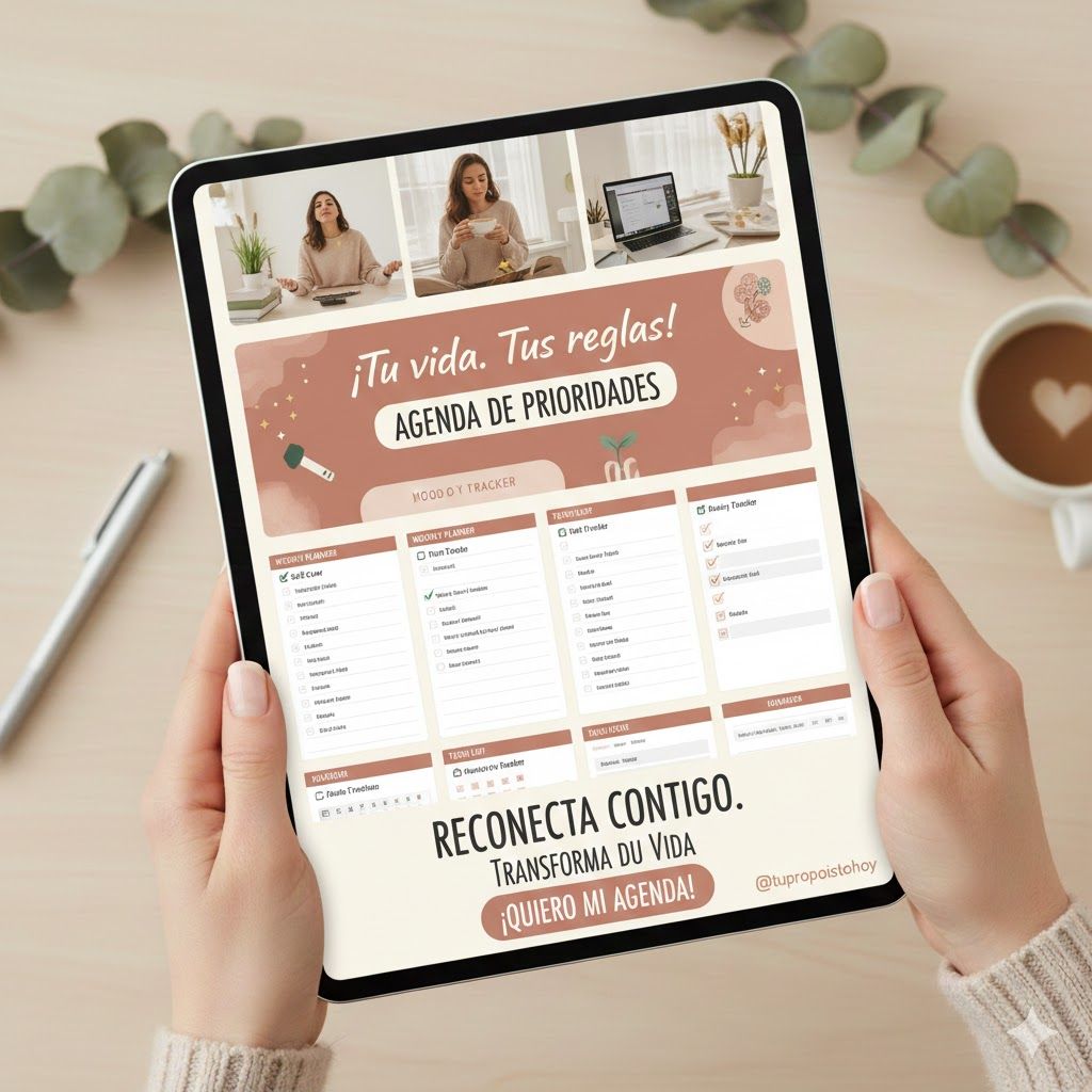 Agenda de Prioridades: Reconecta Contigo y Transforma tu Vida