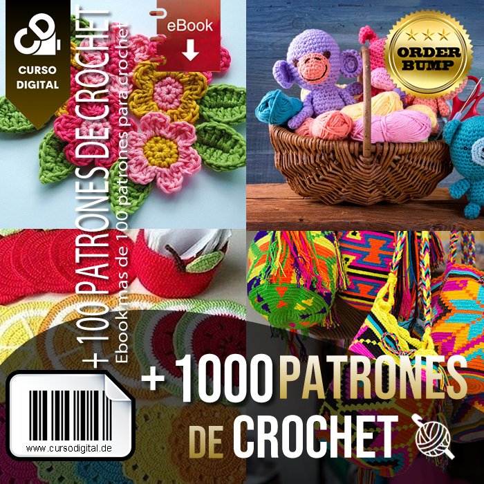Manual de + 1000 PATRONES DE CROCHET 