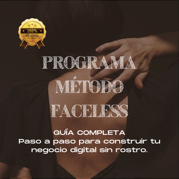El Programa Faceless para Emprendedores: Monetiza tus Redes Sociales desde Cero. Genera Ingresos Pasivos y Construye una Marca Personal Exitosa!