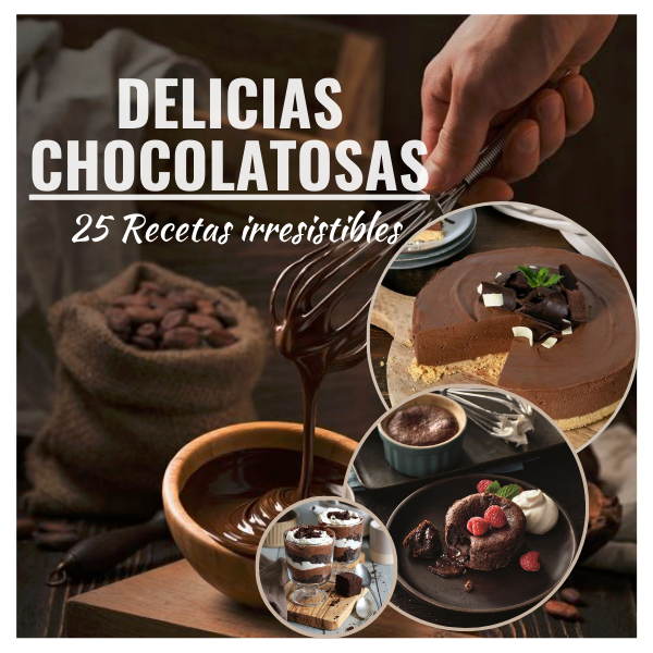 DELICIAS CHOCOLATOSAS: 25 RECETAS IRRESISTIBLES