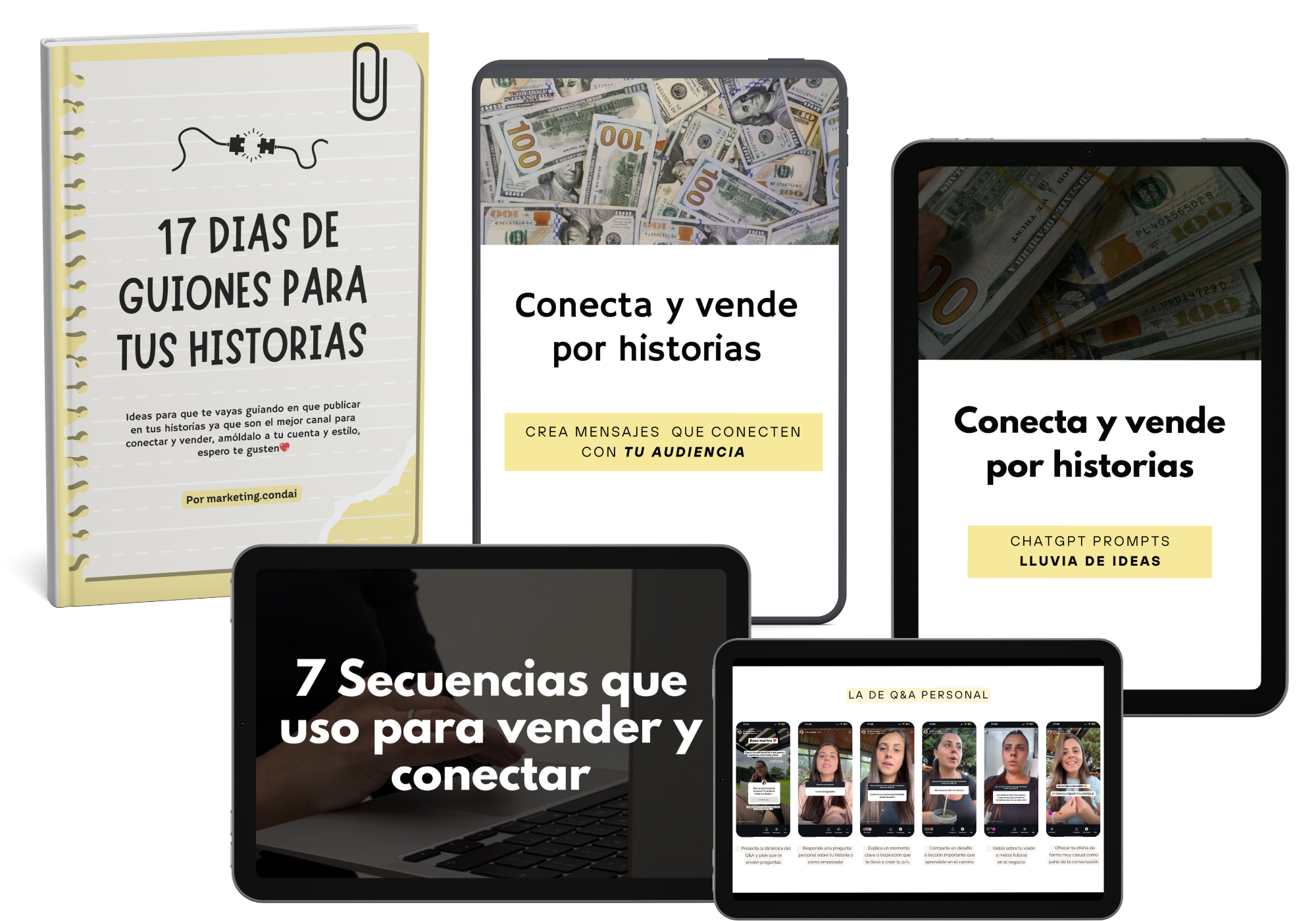 Pack Conecta y Vende por tus Historias
