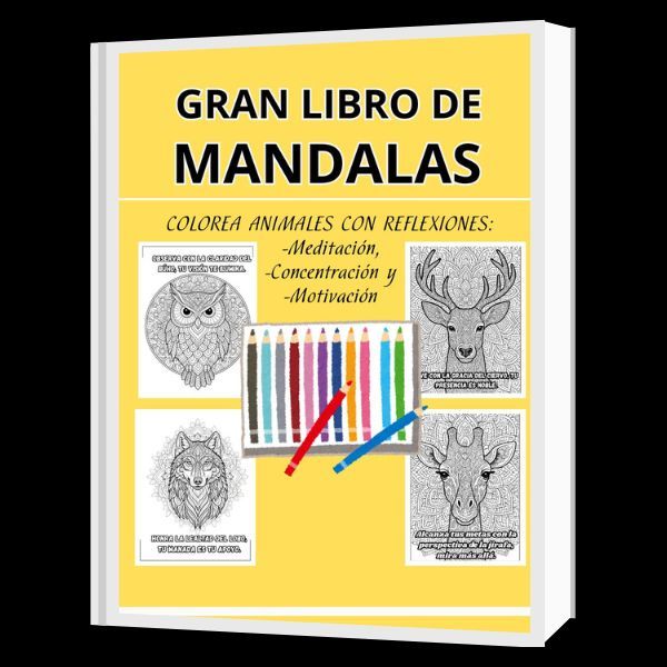 MANDALAS. Tematica: animales con reflexiones