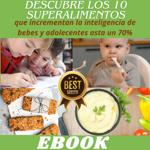 descubre los 10 superalimentos que incrementan la inteligencia de los niños hasta un 70%