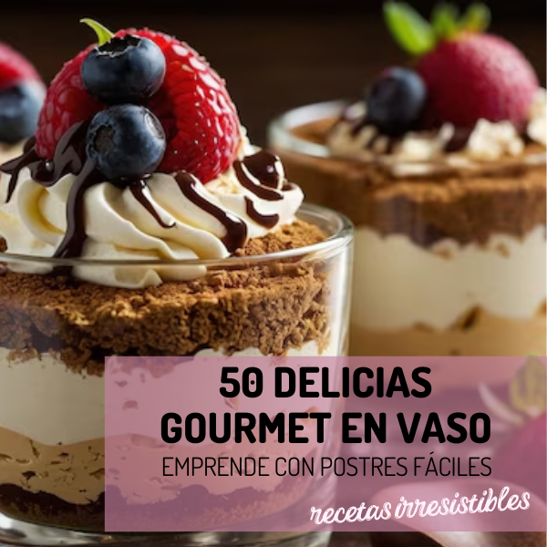 Postres en vaso Gourmet