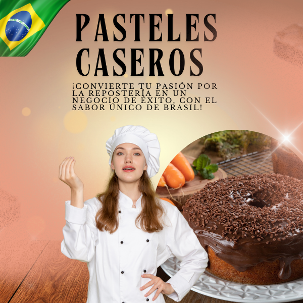 Pasteles caseros más vendidos en Brasil