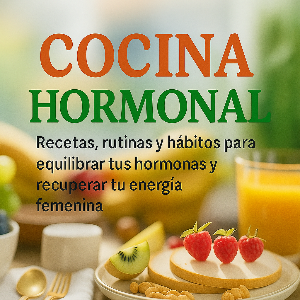 Cocina Hormonal: recetas, rutinas y hábitos para equilibrar tus hormonas y recuperar tu energía femenina
