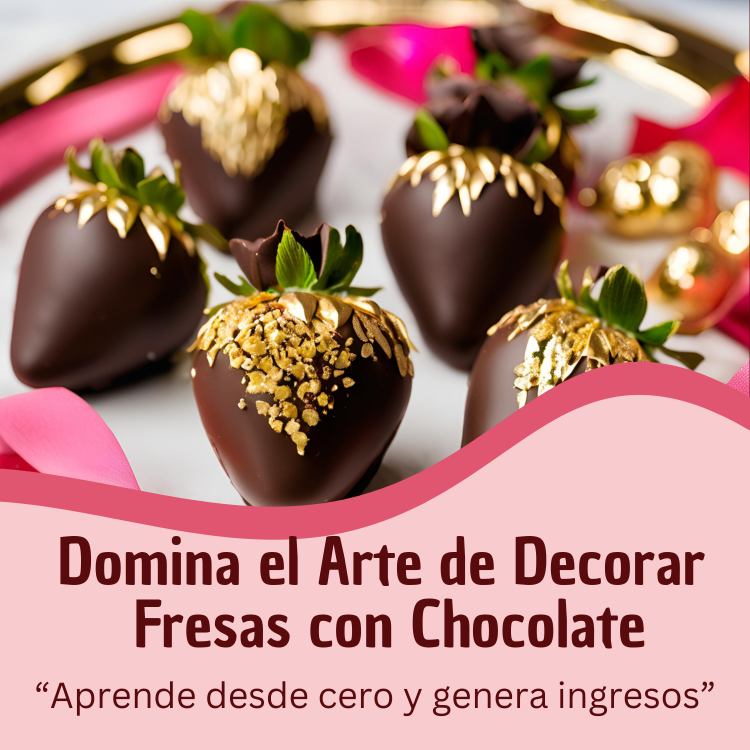 “Domina el Arte de Decorar Fresas con Chocolate