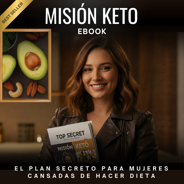 Misión Keto: El Plan Secreto para Mujeres Cansadas de hacer Dieta