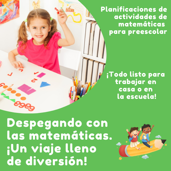 Planificaciones de actividades de matemáticas para preescolar