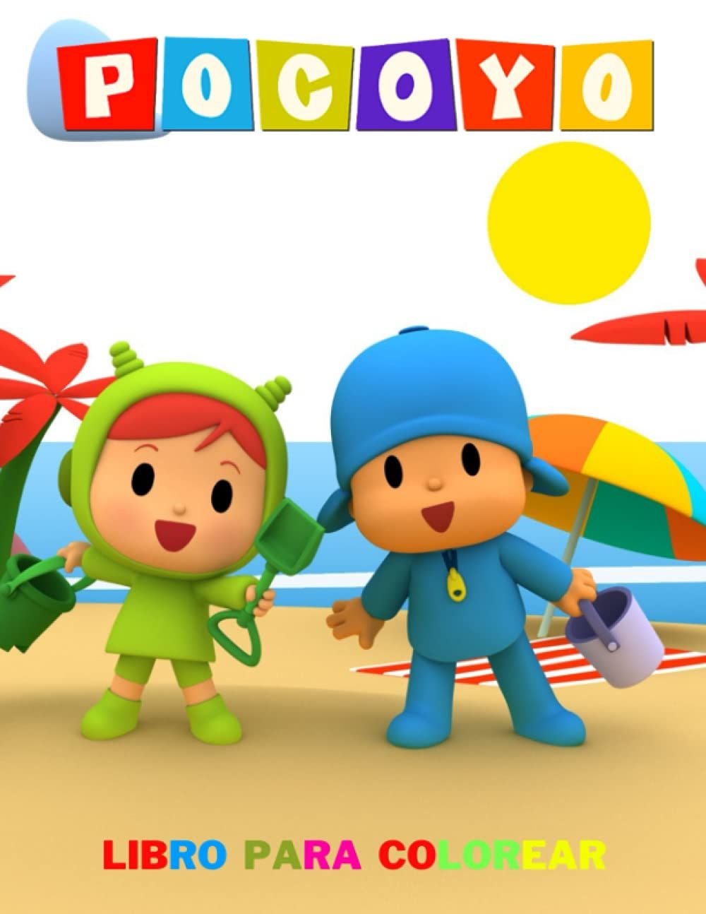 Libro para colorear de Pocoyo