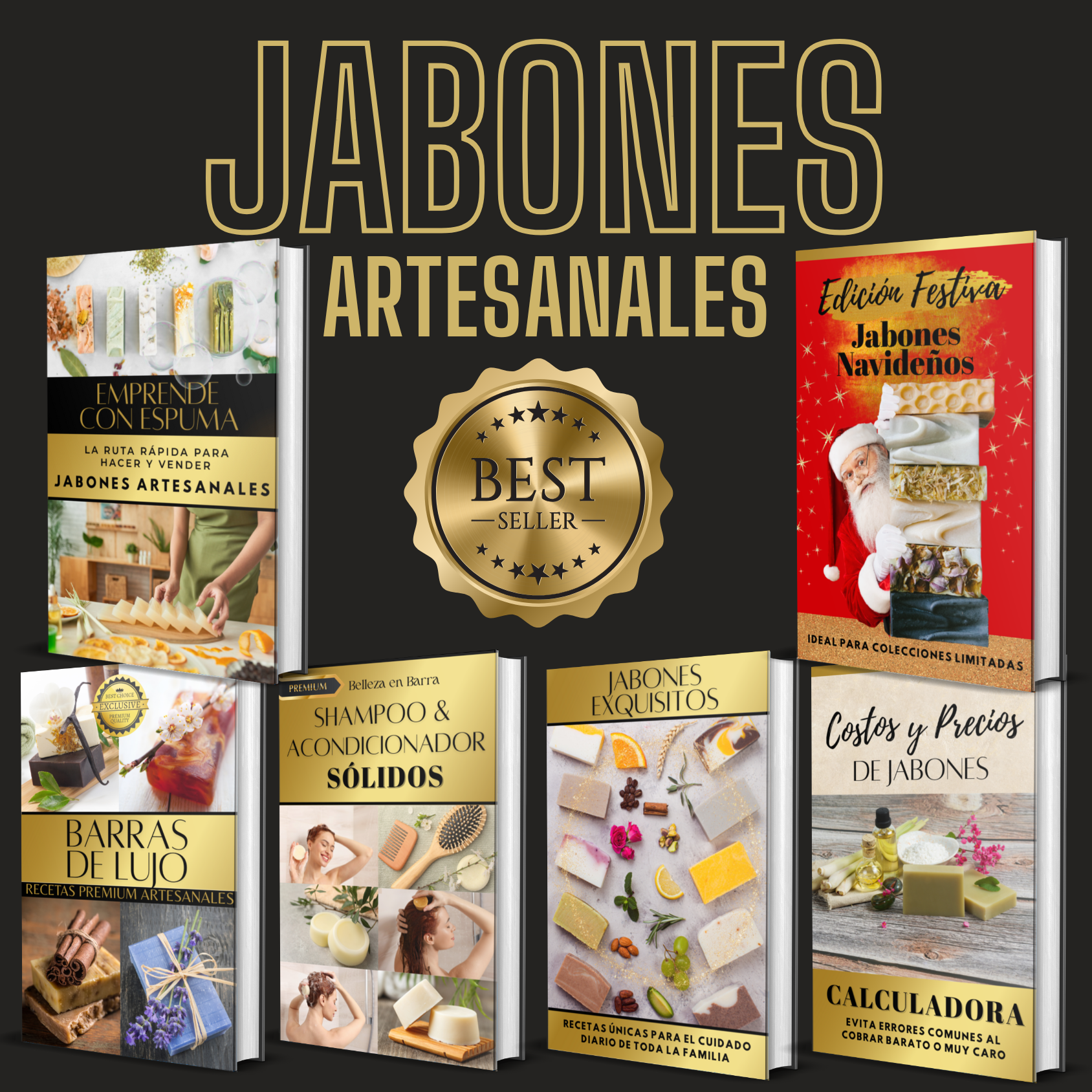 Colección Jabones Artesanales Emprende con Espuma