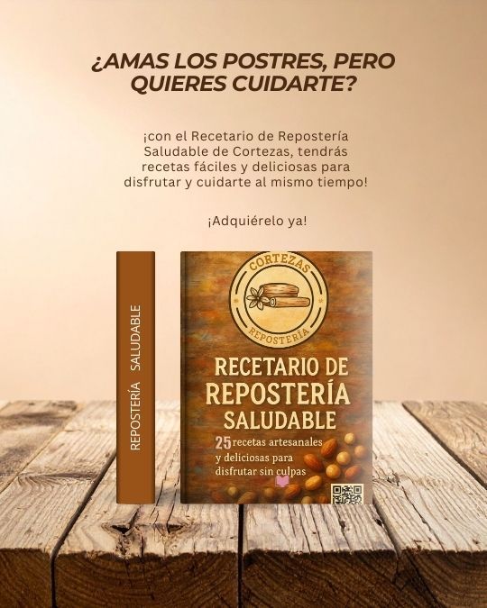 Recetario de Repostería Saludable